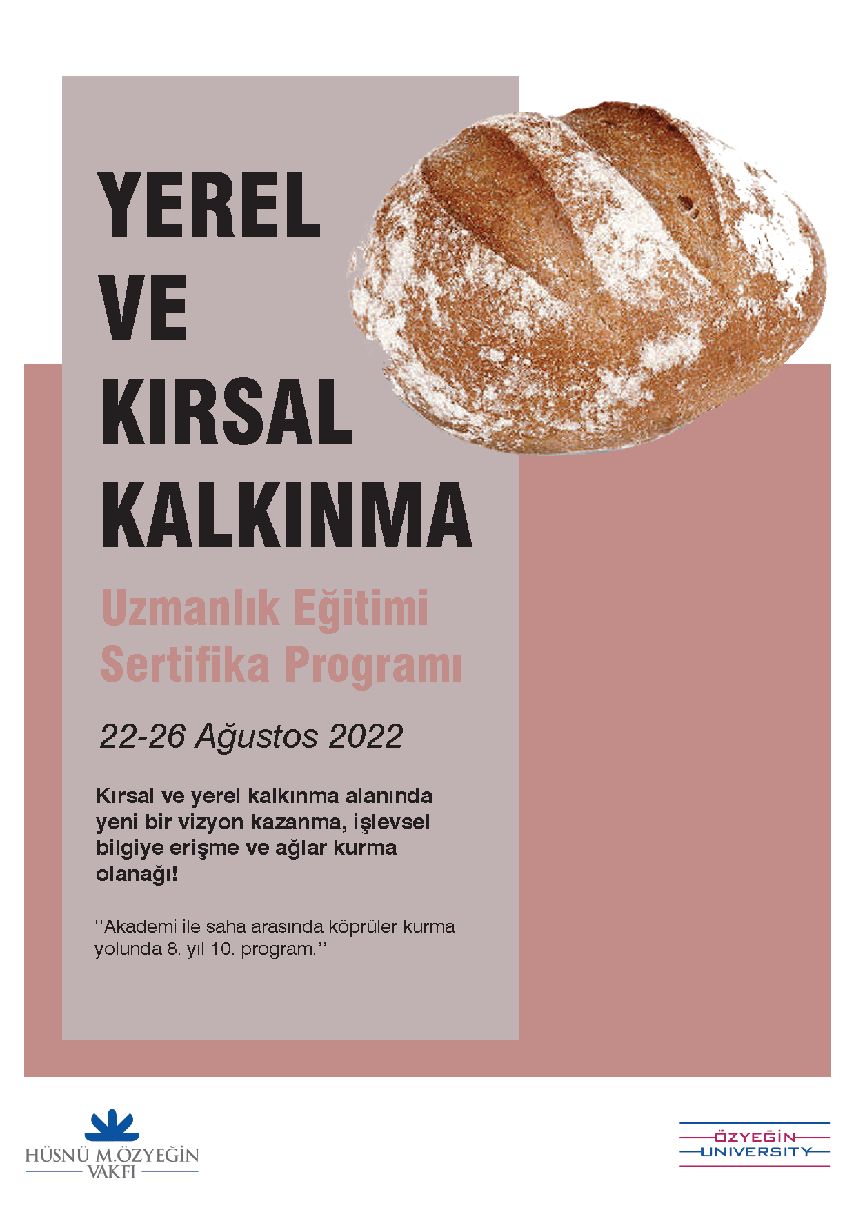 2022 Yerel ve Kırsal Kalkınma Eğitimi Sertifika Programı