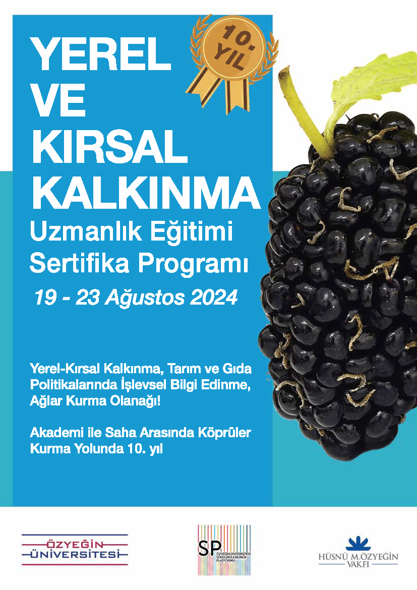 2024 Yerel ve Kırsal Kalkınma Eğitimi Sertifika Programı