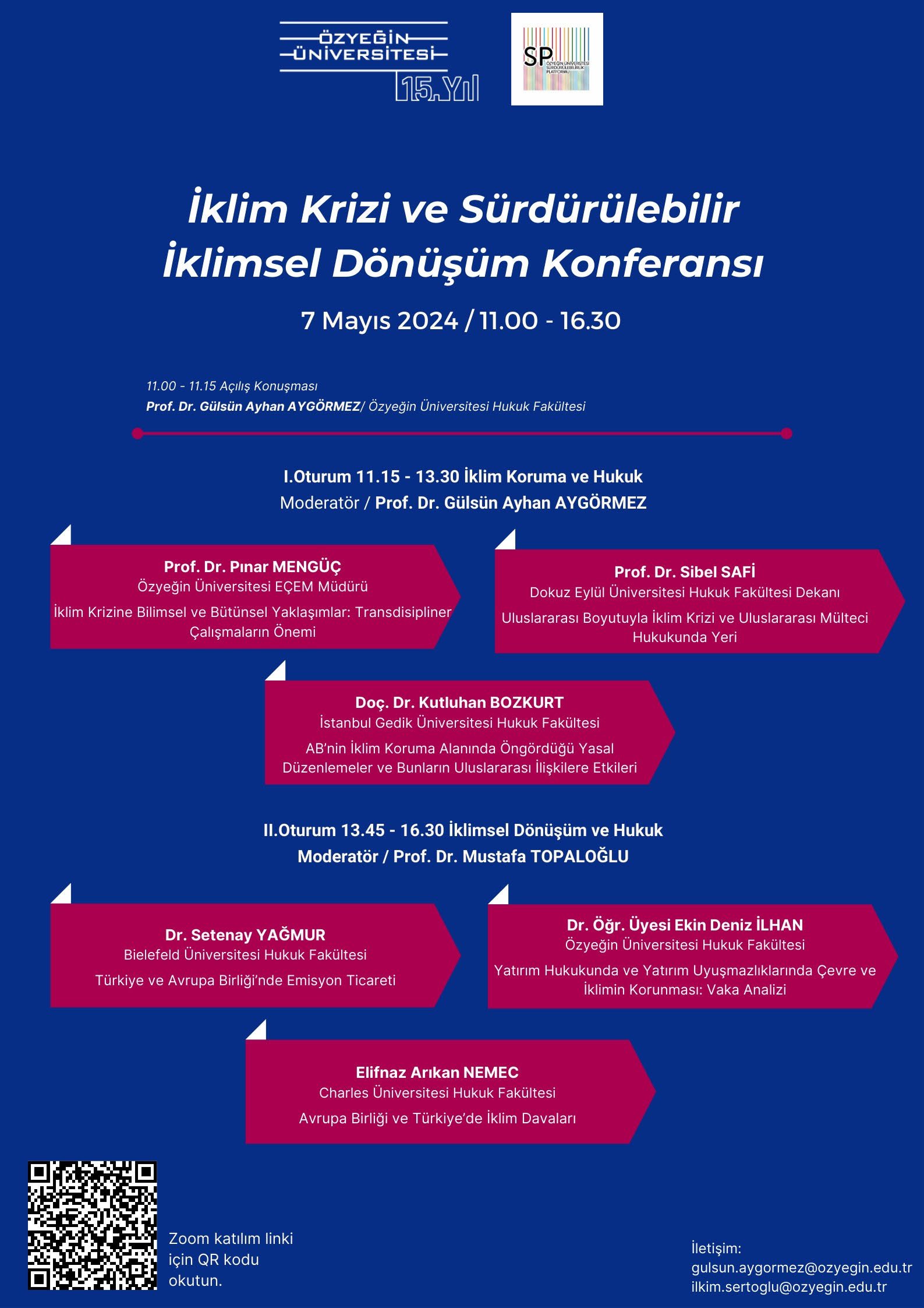 İklim Krizi ve Sürdürülebilir İklimsel Dönüşüm Konferansı